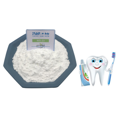 o agente refrigerando puro WS-23 pulveriza o sólido de cristal branco para fazer o dentífrico