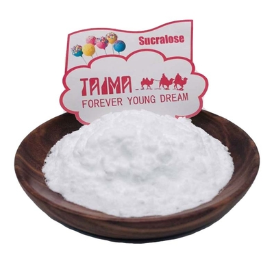 Sucralose em pó 25 kg/tambor com amostra livre do adoçante sucralose