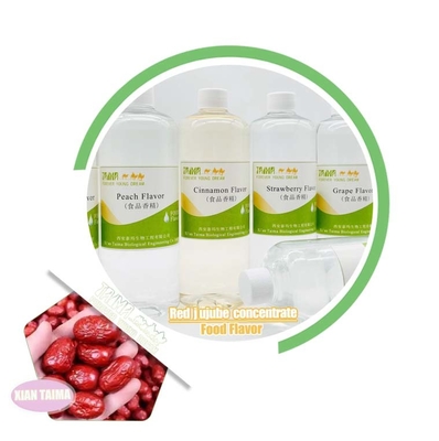 Concentrado de pêssego sabor e fragrância de qualidade alimentar solúvel em água para confeitaria, bebidas, gelo