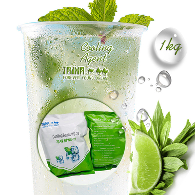 Agente de refrigeração TAIMA Agente de refrigeração WS23 Para alimentos Bebidas Vape Produtos de uso diário PG VG Solúvel