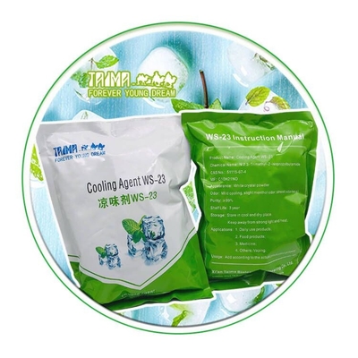 Extrato vegetal refrescante WS-23 Agente de arrefecimento Amostra livre 15 g