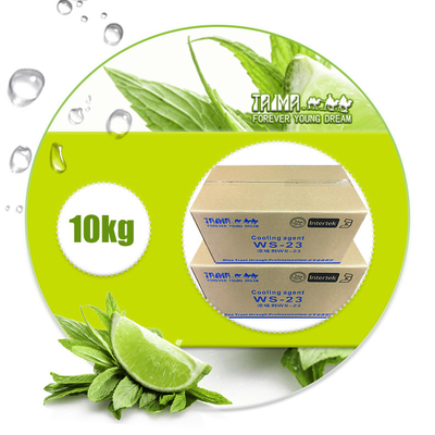 Pó Cristalino Branco WS-23 Agente Refrescante de Extrato de Planta para Produtos de Uso Diário
