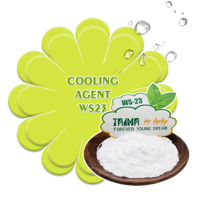 Agente refrigerante de qualidade alimentar WS-23 fabricante, intensificador de sabor, agente refrigerante e reforçador de tipo hortelã, amostra gratuita, quantidade mínima do lote 1 kg