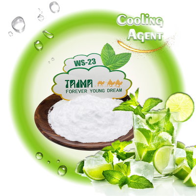Odor suave semelhante ao mentol Propilenoglicol Óleos vegetais Solubilidade Agente de resfriamento WS-23