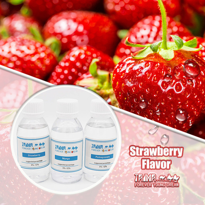 Liquido de vapor de frutas com sabor a pêssego, limão e frutas altamente concentrado