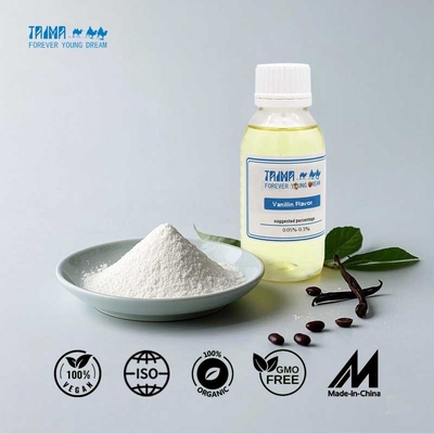Sabor de Vanilina: Aroma de Baunilha Altamente Autêntico, Sabor Puro e Suave