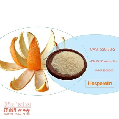 Pó de hesperetina 98% Cas 520-33-2 Hesperetina Extraída da Casca de Laranja Seca