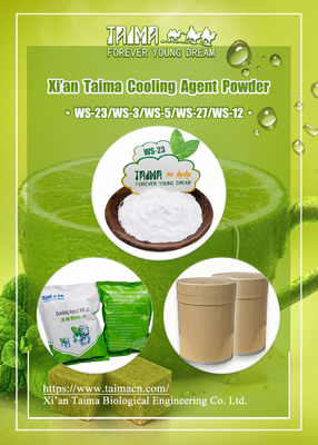 Agente Refrescante Taima Mentol / Menta / WS-23 com CAS 51115-67-4 e Amostras Grátis