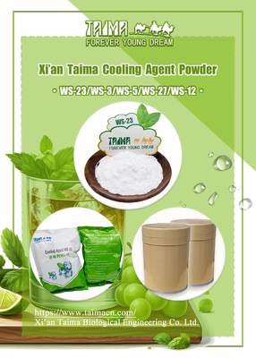 Agente Refrescante Taima Mentol / Menta / WS-23 com CAS 51115-67-4 e Amostras Grátis