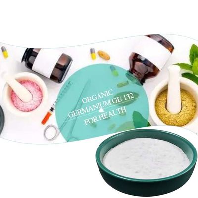 Alta pureza 99,99% Germânio orgânico Ge-132 em pó Branco Cristalino CAS 12758-40-6 Suplemento de Germânio