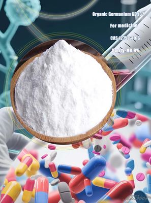 Alta pureza 99,99% Germânio orgânico Ge-132 em pó Branco Cristalino CAS 12758-40-6 Suplemento de Germânio
