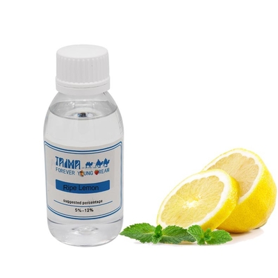 Concentrado para Vape de E-líquido com Sabor Limão à Base de PG/VG e Aroma Fragrante