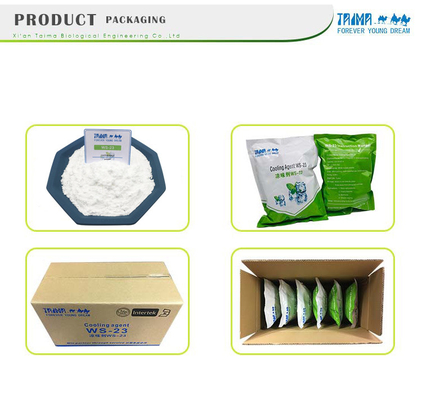 Fornecimento de Agente Refrescante em Pó Cristalino Branco HPLC para Aditivos Alimentares WS-27/WS-23/WS-3/WS-5/WS-12/WS-10/WS-200