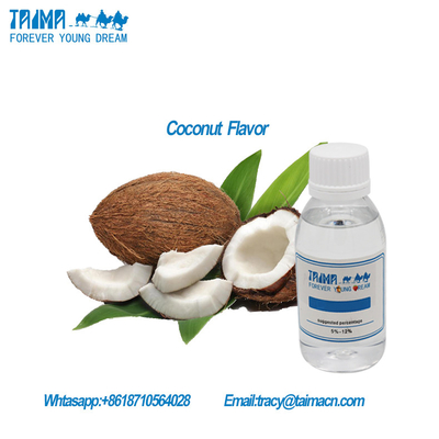 1L de sabor de fruto de coco incolor Concentração de qualidade alimentar