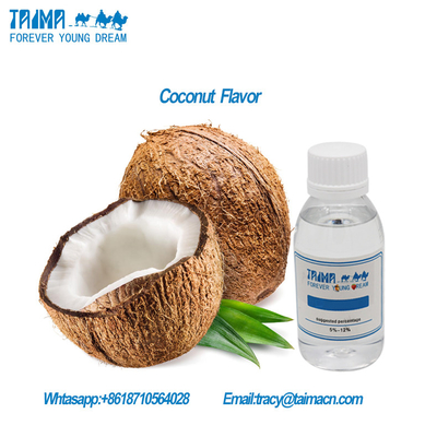 1L de sabor de fruto de coco incolor Concentração de qualidade alimentar