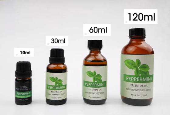 ODM 100% óleo essencial de hortelã-pimenta natural para cuidado da pele