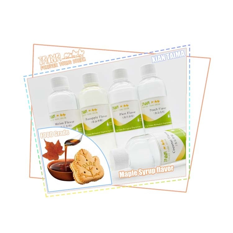 Concentrado de xarope de bordo sabores fragrância USP Grau sabores para para vapores E líquido e alimentos