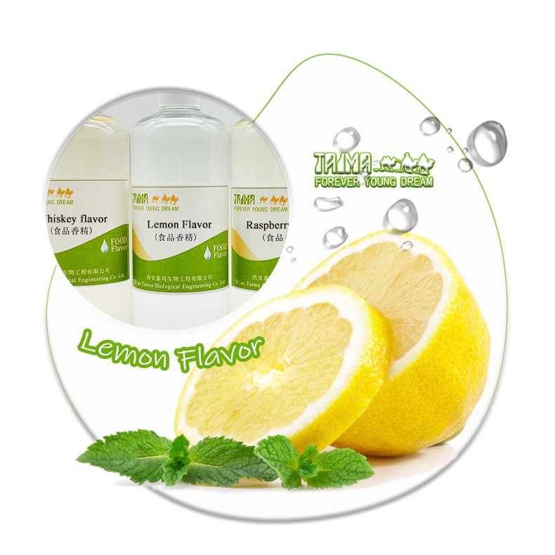 Aditivos de qualidade alimentar Aromas superiores de óleo de limão para fabricação de alimentos e cosméticos