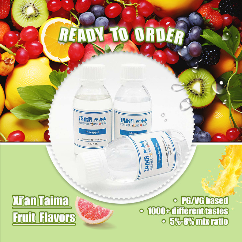 Concentrado de Aromas Líquidos em Granel de Ouro de Uvas de Frutos de Tabaco Concentrado de Aromas para Ecig Vaping EJuice