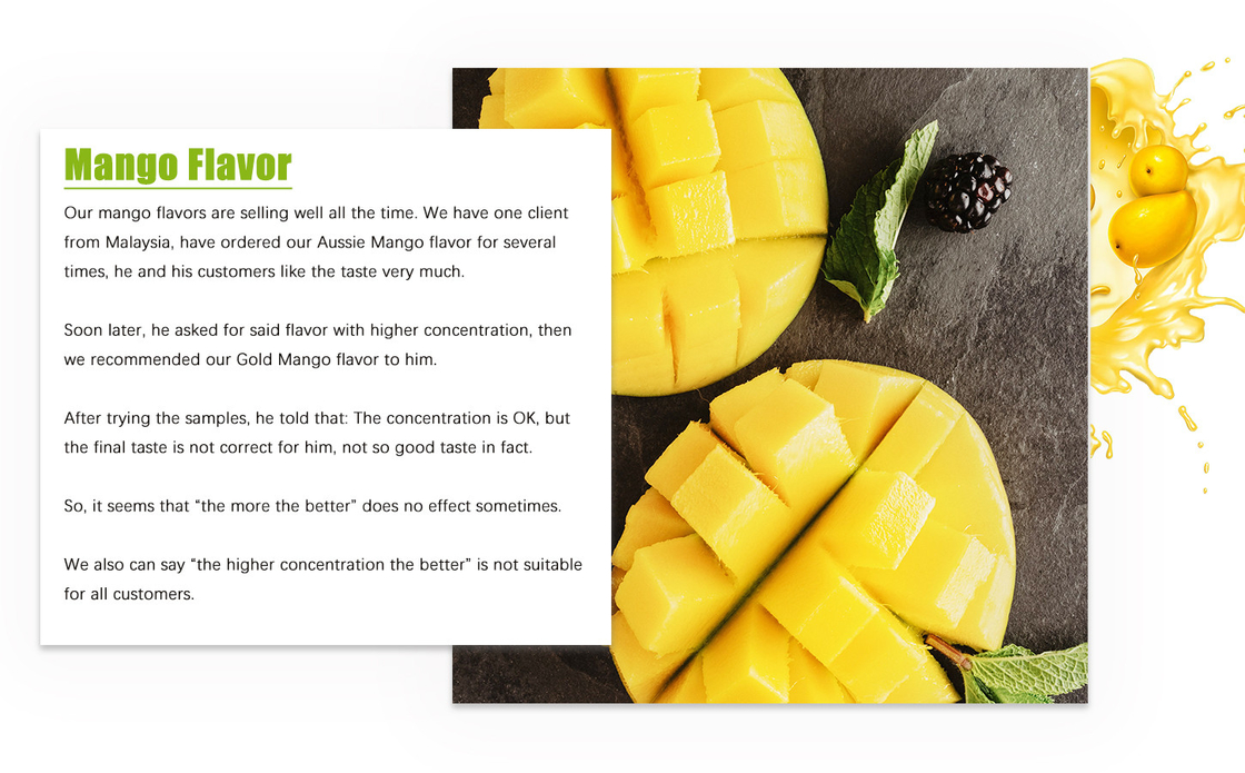 Mango Flavor/Gold Mango/ICE Mango Series para suco de vape da Taima