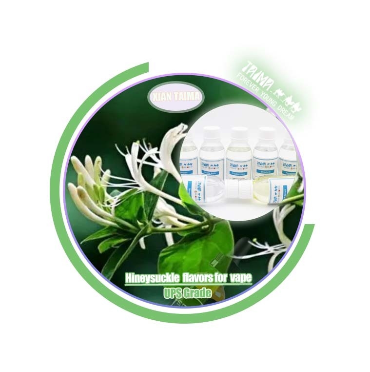 Concentrado de Sabor Tabaco e Sabor Madressilva Para E-líquido de Vape