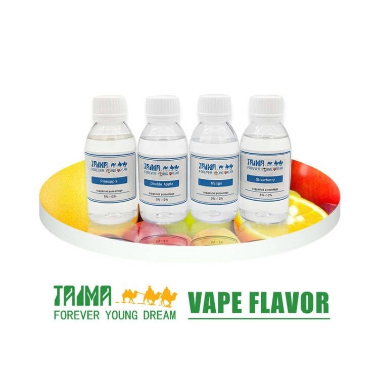 800 Tipos de Sabores de Vape de Frutas Concentradas Taima Líquido Usado Para Suco de Vape