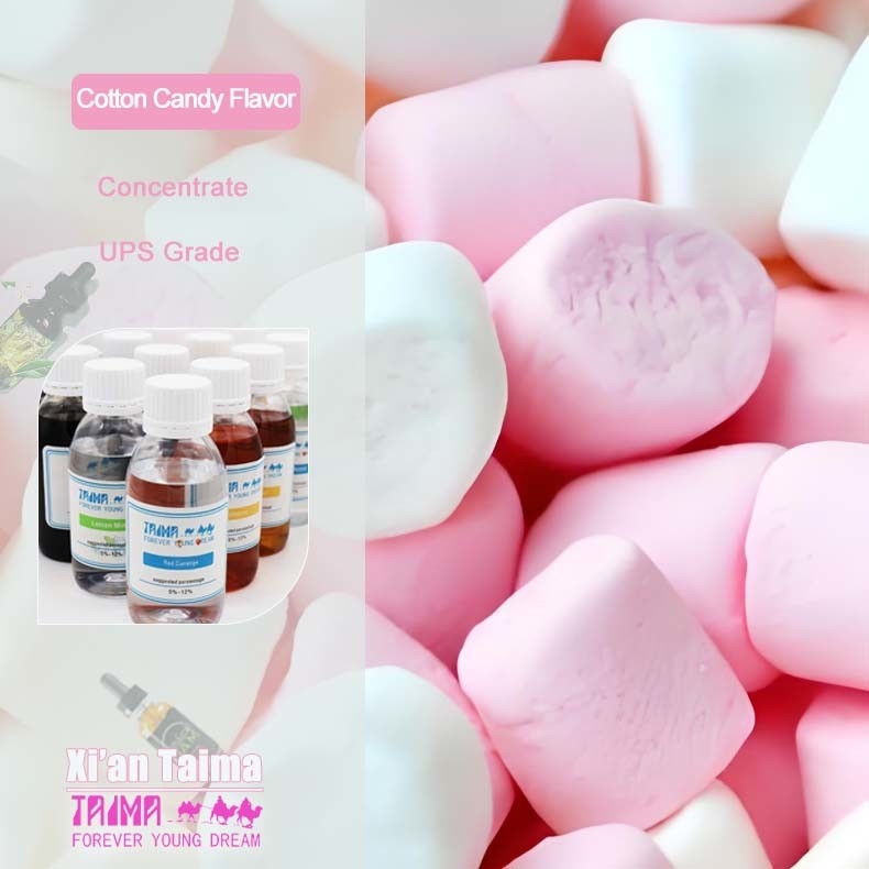 Concentrado de Sabor Marshmallow Sabor Algodão Doce Taima Sabores para e-líquido de Tabaco