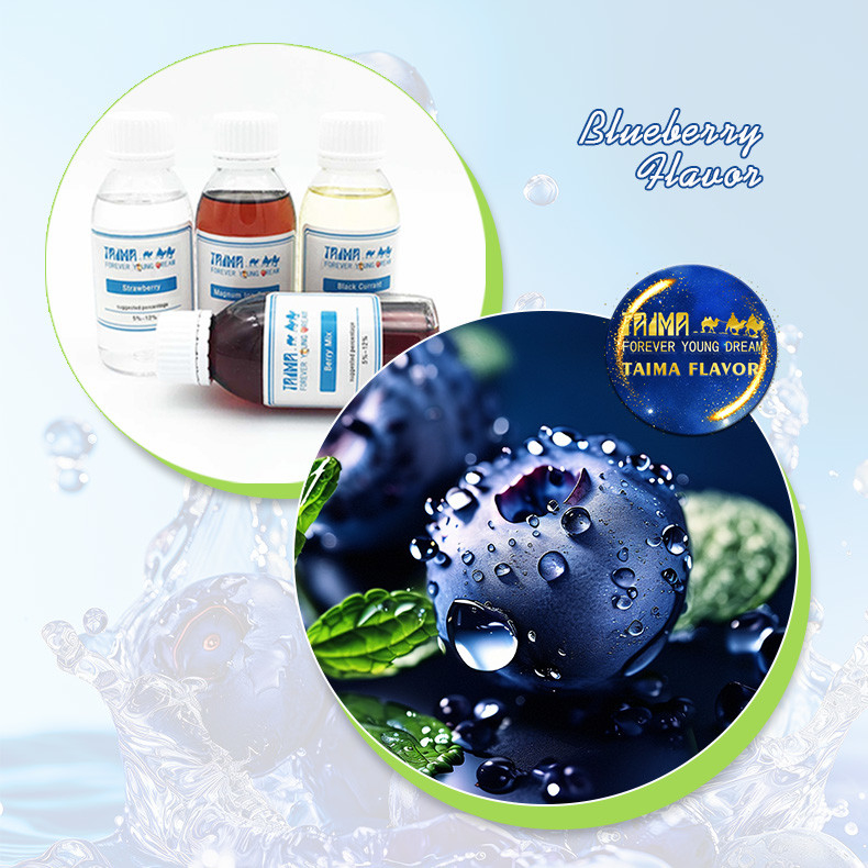 Sabor Popular Taima Fruta / Tabaco / Menta / Dourado / Fruta / Mix de Frutas Sabor Blueberry