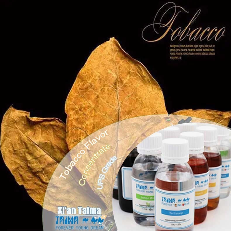 Concentrado Taima Sabor Âmbar Folha de Tabaco Cinza-assado Folhas de Tabaco Sabor Líquido Para Vape E-juice