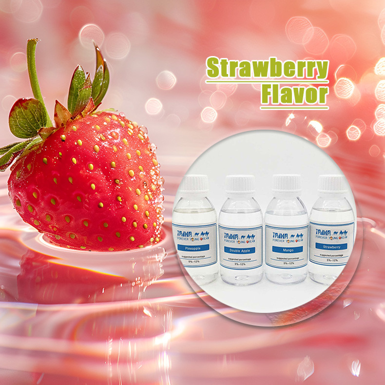 Essência de Sorvete de Morango Refrescante PG/VG Freebase Nicotina Tipo Tipo de Sabor Série de Frutas