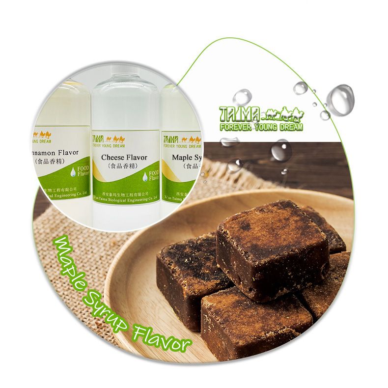 Food Grade Maple Syrup Flavor Liquid with 99% Purity and 3 Years Shelf Life for Caramel Sweetness in Beverages and Baking