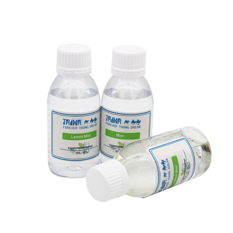 USP/Concentrado de sabor de hortelã-pimenta de qualidade alimentar com odor de hortelã-pimenta fresca para E-líquido Solúvel em PG/VG