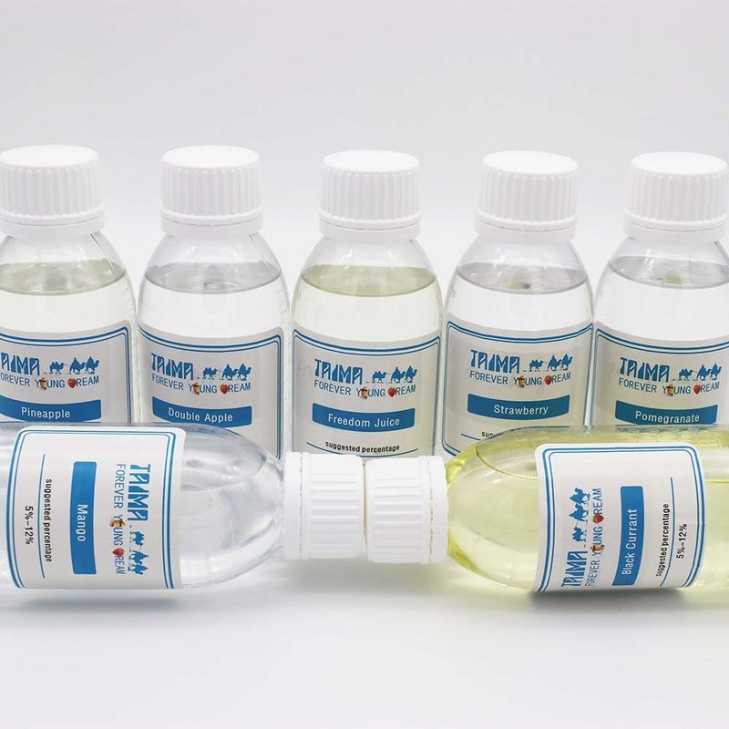 Líquido para Vaping de Tabaco com 99% de Pureza Certificada MSDS com Concentrado de Sabor de Frutas para Cigarro Eletrônico e Juice de Vape