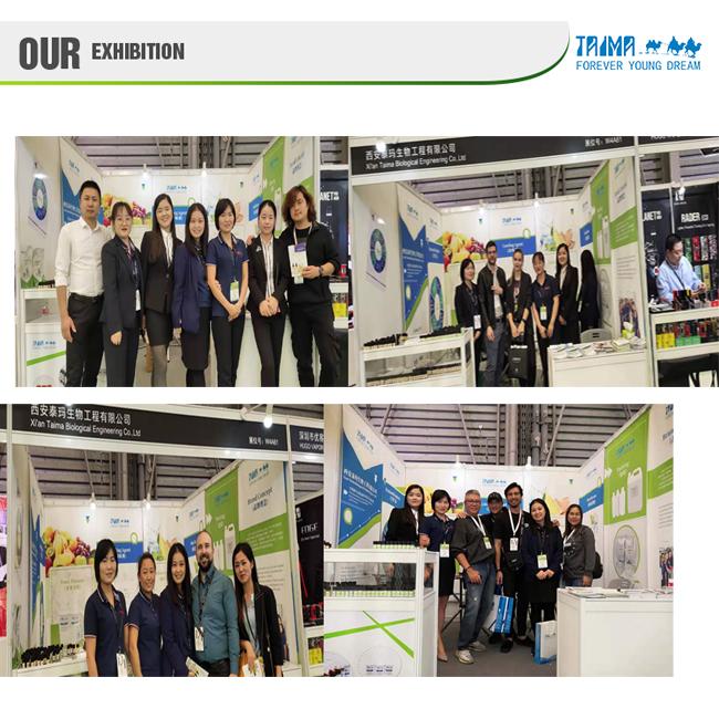exposição alta da empresa dos sabores do fruto do concentrado