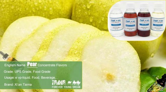 Concentrado de Sabor de Tabaco Pera Concentrado de Sabor de Fruta para Líquido de Vp para Alimentos 0